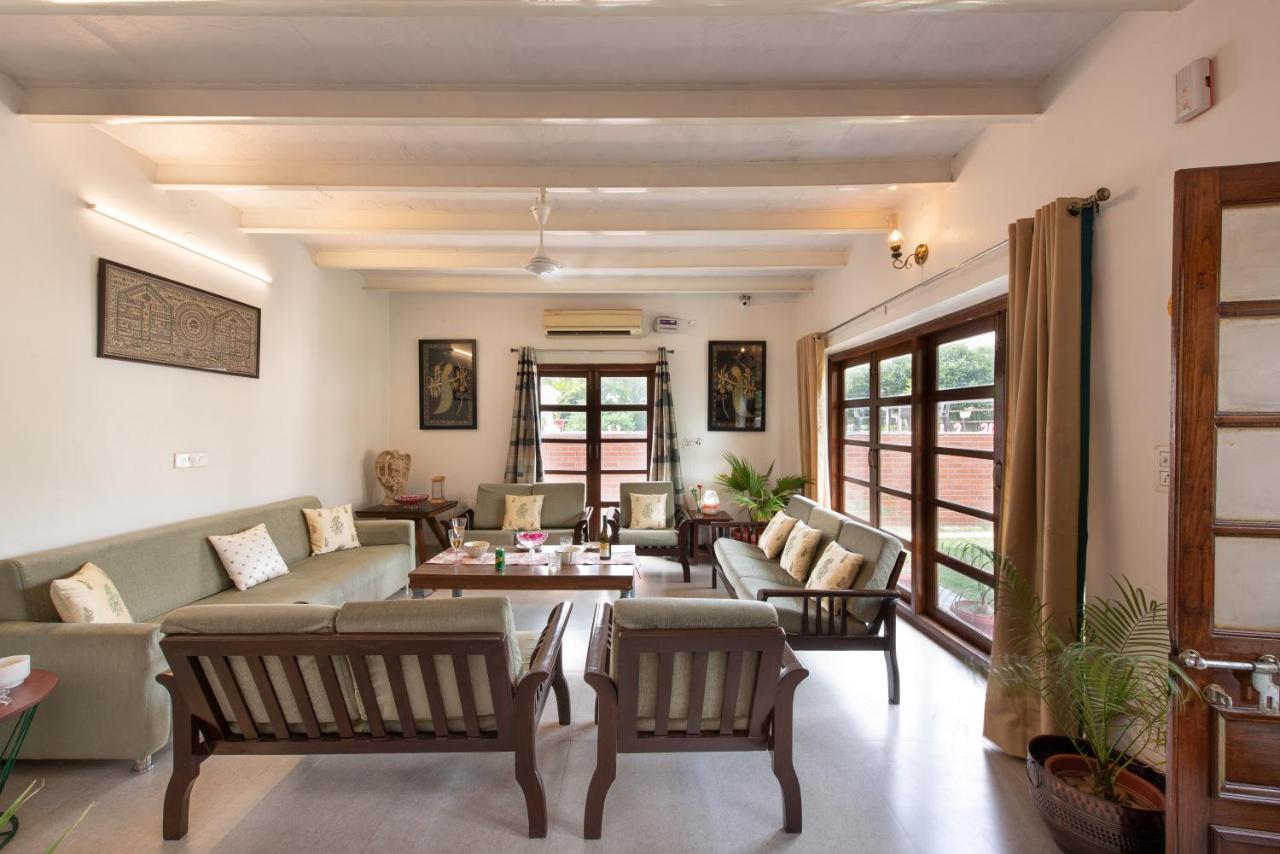 The Singh Farm Cosy Private Pool Farm Villa Gurgaon Eksteriør billede
